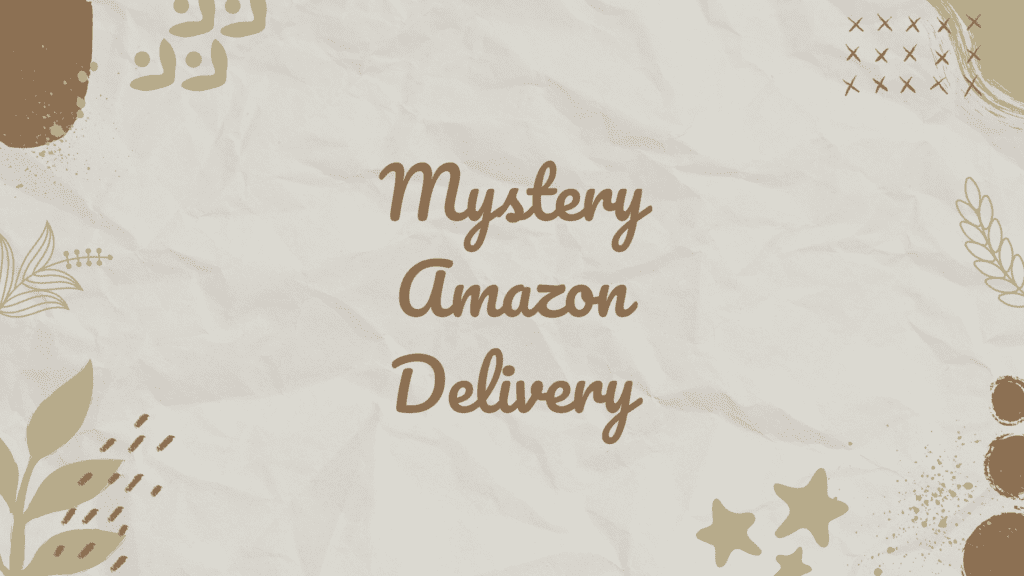 Mystery Amazon Delivery