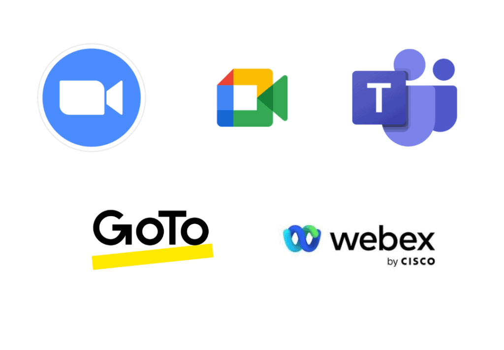 Virtual Meeting Provider Logos